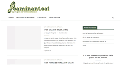 Desktop Screenshot of caminant.cat
